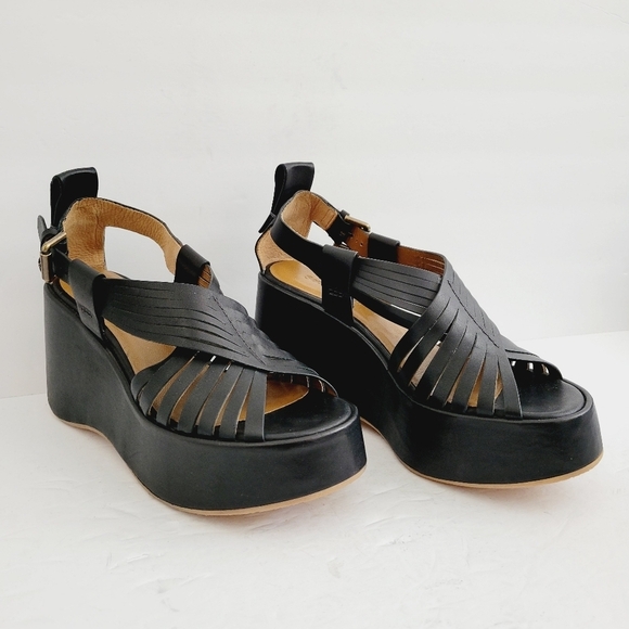 New See By Chloe Thessa Platform Heels Sandals, Size 10 - Picture 1 of 8